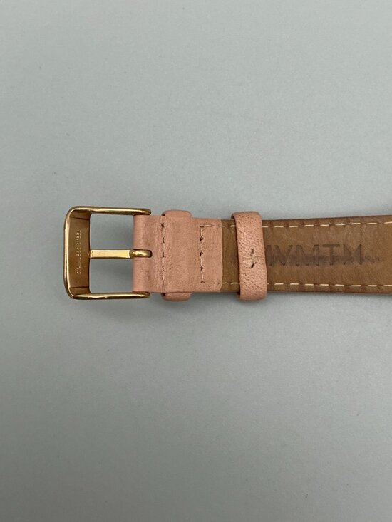 MVMT Boulevard 38mm Women Watch Rose Gold Tone Pink Leather Band New Battery main image 10